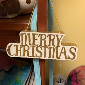 Merry Christmas Sign